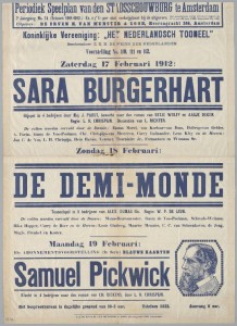 Affiche 1912. Bron: Geheugen van Nederland